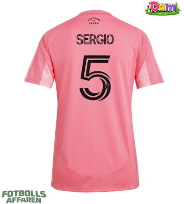Inter Miami Sergio Busquets #5 Hemmatröja Kvinnor 2025-26 Kortärmad